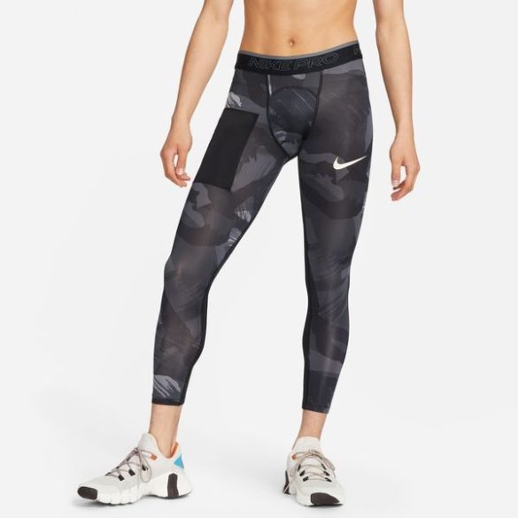 Nike Nike Pro Dri-FIT-Men's Camo Tights Férfi nadrág - SM-DQ8363-010