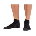   2XU Vectr Cushion 1/4 Crew Socks Férfi zokni - SM-UA5048e-BLK-TTM