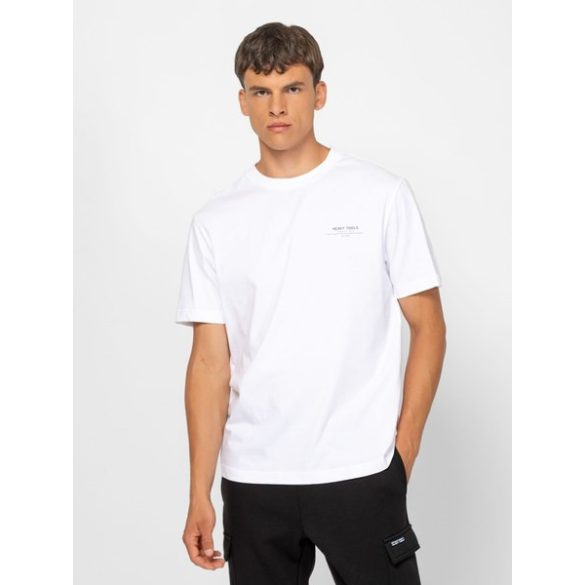 Heavy Tools férfi póló-Muwlo White