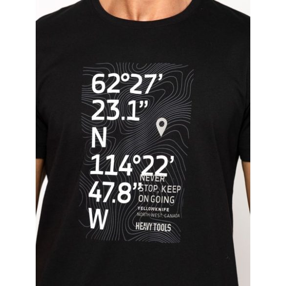 Heavy Tools férfi póló-Marico Black