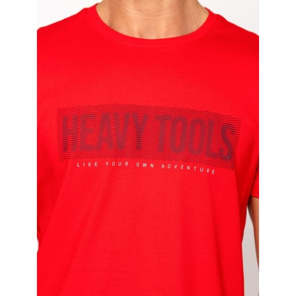 Heavy Tools férfi póló-Mareen Red