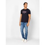 Heavy Tools férfi póló-Marda Navy