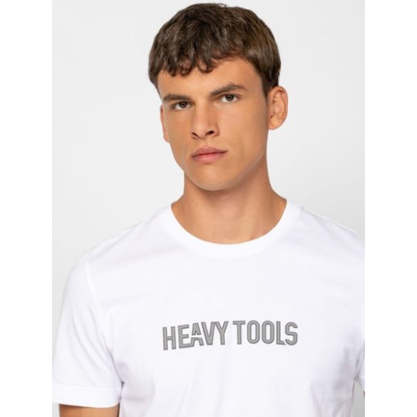 Heavy Tools férfi póló-Mangi White
