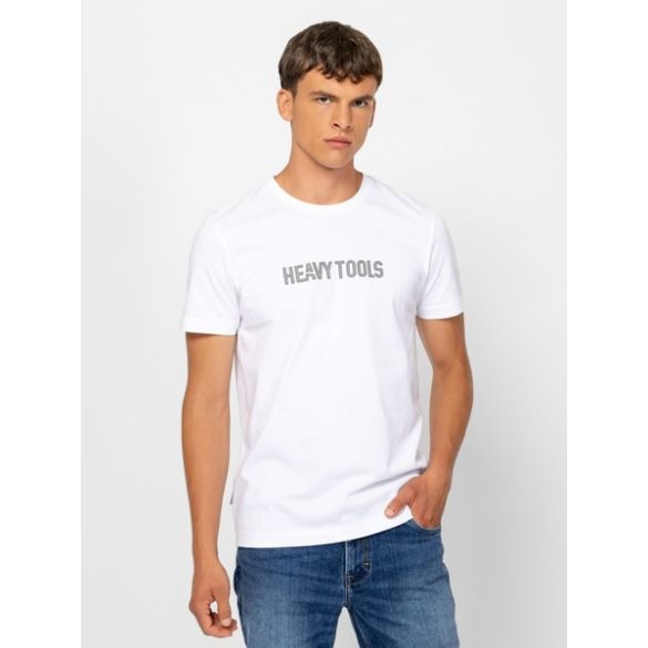 Heavy Tools férfi póló-Mangi White