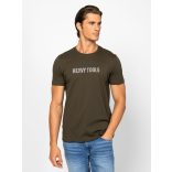 Heavy Tools férfi póló-Mangi Oilgreen