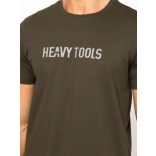 Heavy Tools férfi póló-Mangi Oilgreen