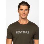 Heavy Tools férfi póló-Mangi Oilgreen