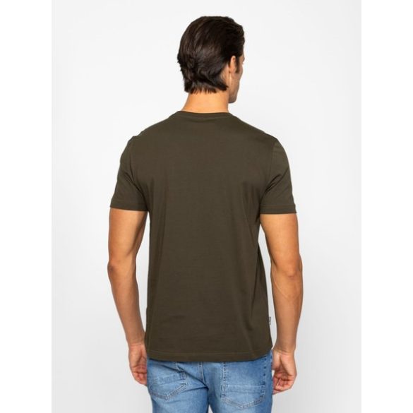 Heavy Tools férfi póló-Mangi Oilgreen