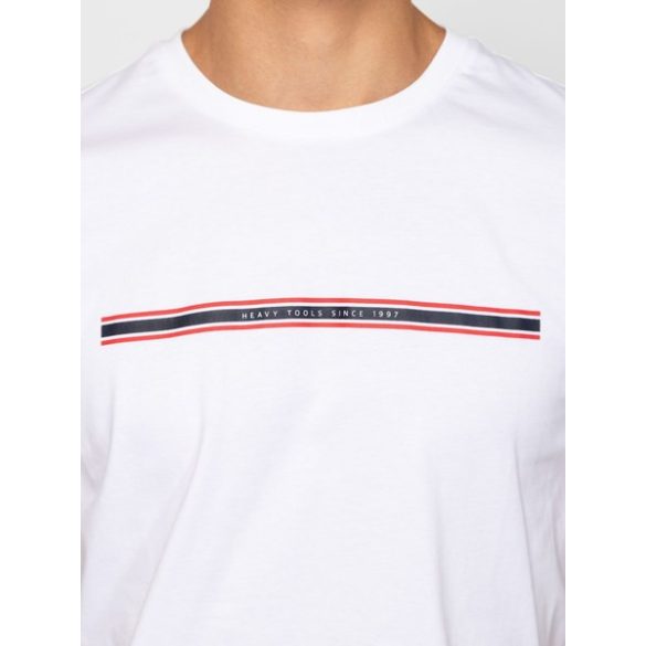 Heavy Tools férfi póló-Menio White
