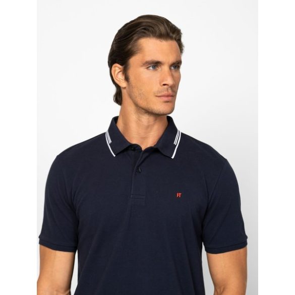 Heavy Tools férfi póló-Driscol Navy