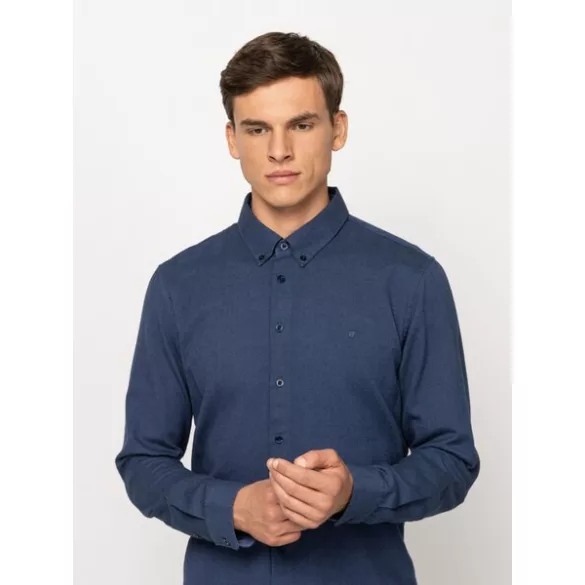 Heavy Tools férfi ing-Rasil Navy