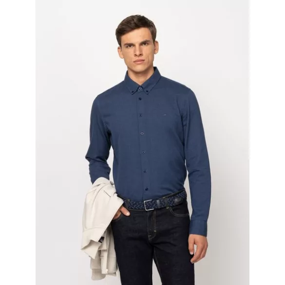 Heavy Tools férfi ing-Rasil Navy