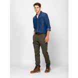 Heavy Tools férfi nadrág-Federico Khaki