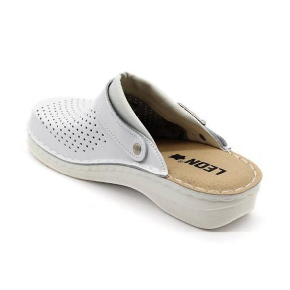 Leon Comfort férfi papucs-V202M Fehér